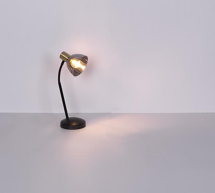 Produktbild Globo Tischleuchte Jay schwarz 1xE14 (E14)