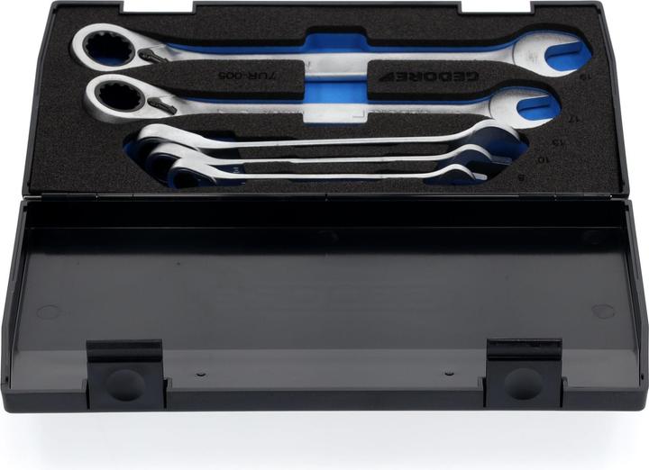 Actual product image Gedore Combination ratchet wrench set (18 mm, 19 mm, 9 mm, 8 mm, 10 mm, 14 mm, 11 mm, 12 mm, 17 mm, 15 mm, 13 mm, 16 mm)