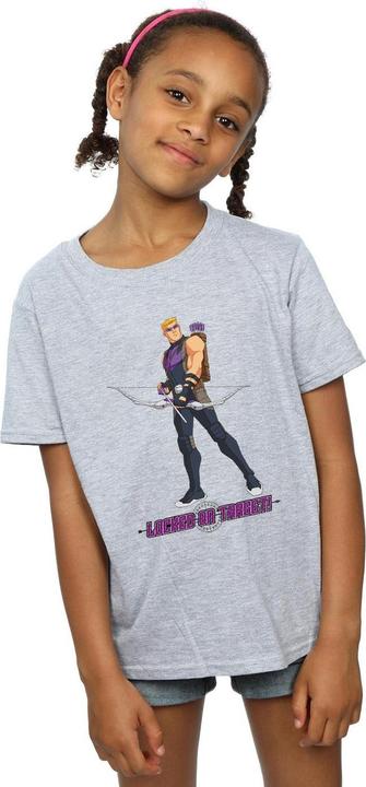 Image du produit - T-shirt HAWKEYE LOCKED ON TARGET - Fille (152, 158)