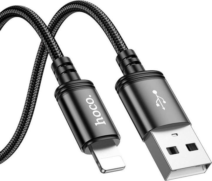 Actual product image Hoco Cable cable USB A to Lightning 2,4A X89 2 m black (2 m)