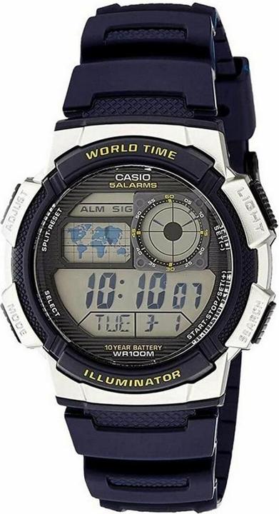 Immagine prodotto Casio Mod. WORLD TIME ILLUMINATOR - 5 Alarms, 10 Year battery (43 mm)