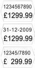 Actual product image Avery White 26 x 16 mm 1200 label(s) Price tag labels