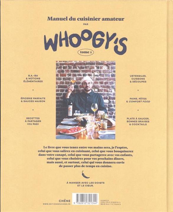 Image du produit Manuel du cuisinier amateur : 150 recettes et techniques (Français, Whoogy's, 2022)