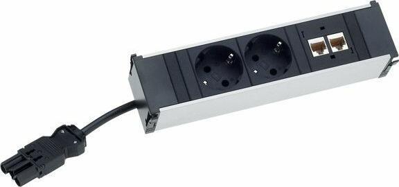 Produktbild Bachmann Steckdosenleiste (6 x, CEE 7/5, CEE 7/3, 0.10 m)