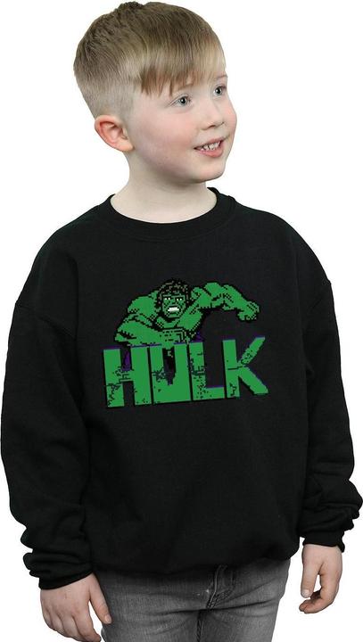 Produktbild Hulk Pixelated Sweatshirt Jungen (140, 146)