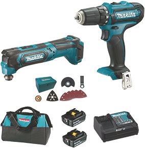 Actual product image Makita HR166DWAE1 Set (Rechargeable battery operated)
