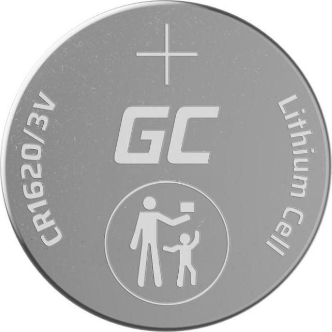 Actual product image GreenCell 5x Lithium CR1620 3V 70mAh Batteries - Battery - CR1620 (1 pcs., CR1620, 70 mAh)