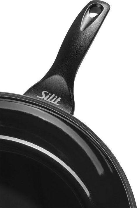 Produktbild Silit Antihaft Pfanne Bratpfanne hoch 24cm Professionell Induktion Silargan (24 cm, Bratpfanne, Edelstahl)