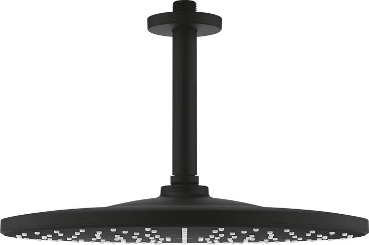 Produktbild Grohe Kopfbrauseset RAINSHOWER MONO 310 mit Deckenauslass 142mm phantom black (7.50 l/min)