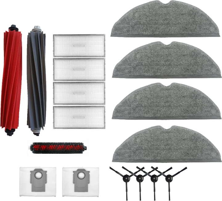 Actual product image Roboparts Zubehör-Set für Roborock S8 Pro Ultra