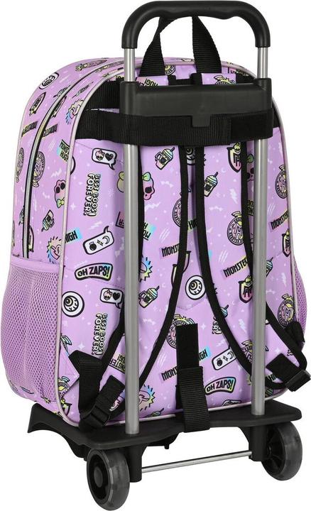 Immagine prodotto Monster High Schulrucksack mit Rädern Best boos Lila 33 x 42 x 14 cm