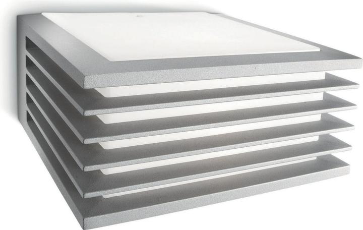 Philips myGarden ES Lampada da parete Shades 42, grigio (0 lm, E27, IP44)