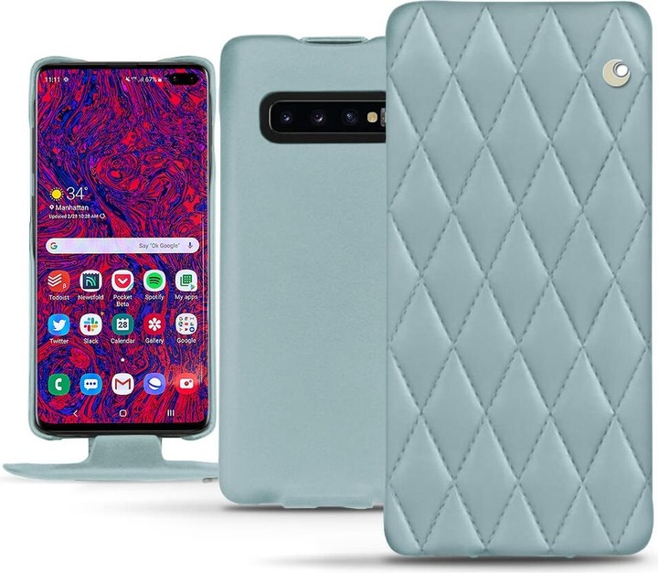 Productafbeelding Noreve Lederen omslag verticaal (Samsung Galaxy S10 5G)