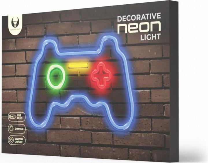 Image du produit Forever Light Néon PLEXI LED GAMEPAD multicolore FPNE03X