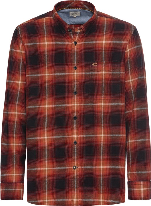 Immagine prodotto Camel Active Camicia a maniche lunghe con motivo a scacchi (6XL)