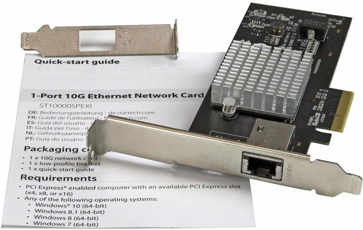 Actual product image StarTech PCI Express 10G Network Card (Ethernet, RJ45)