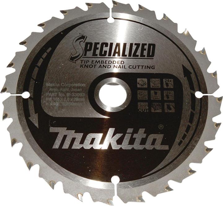 Makita SPECIALIZED Sägeb.165x20x24Z