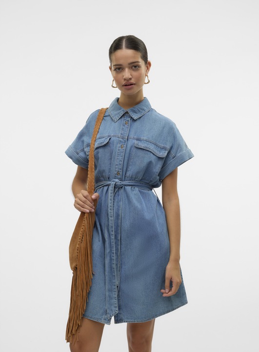 Actual product image Vero Moda VMNOTUS Kurzes Kleid Jeanskleid (M)