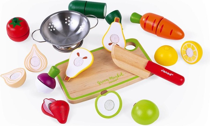 Produktbild Janod Maxi Obst- und Gemüse-Set