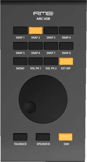 Produktbild RME Audio RME Fernsteuerung ARC USB Black Edition mit USB Verlängerung (USB)