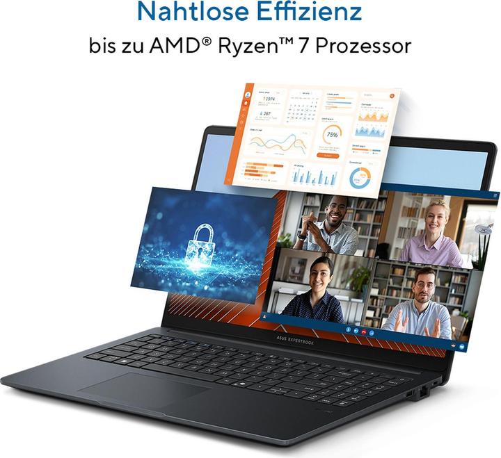 Actual product image ASUS ExpertBook BM1 15,6" R7-170 16 512 BM1503CDA-S71655 ohne OS (15.60", 512 GB, 16 GB, DE)