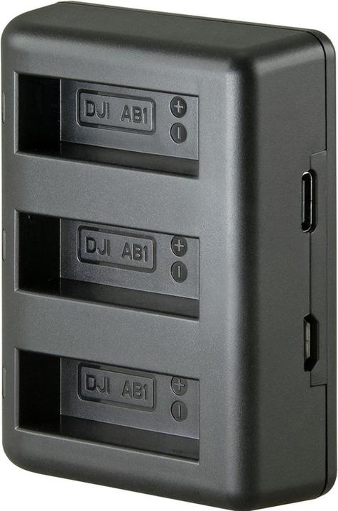 Produktbild Jupio Triple Ladegerät Set für DJI Osmo Action + 2 Akkus