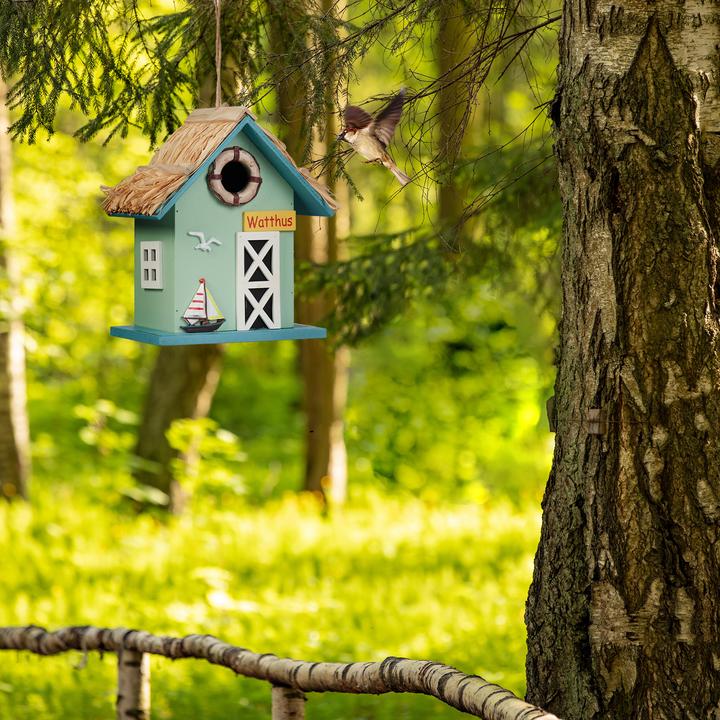 Produktbild Relaxdays Dekovogelhaus