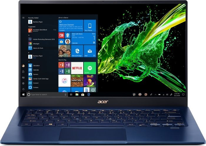 Produktbild Acer Swift 5 SF514-54GT (14", Intel Core i7-1065G7, 16 GB, 1000 GB, CH)