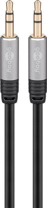Immagine prodotto Goobay Cavo audio con jack MP3 (3 m, Fascia alta, Connettore da 3,5 mm (AUX))