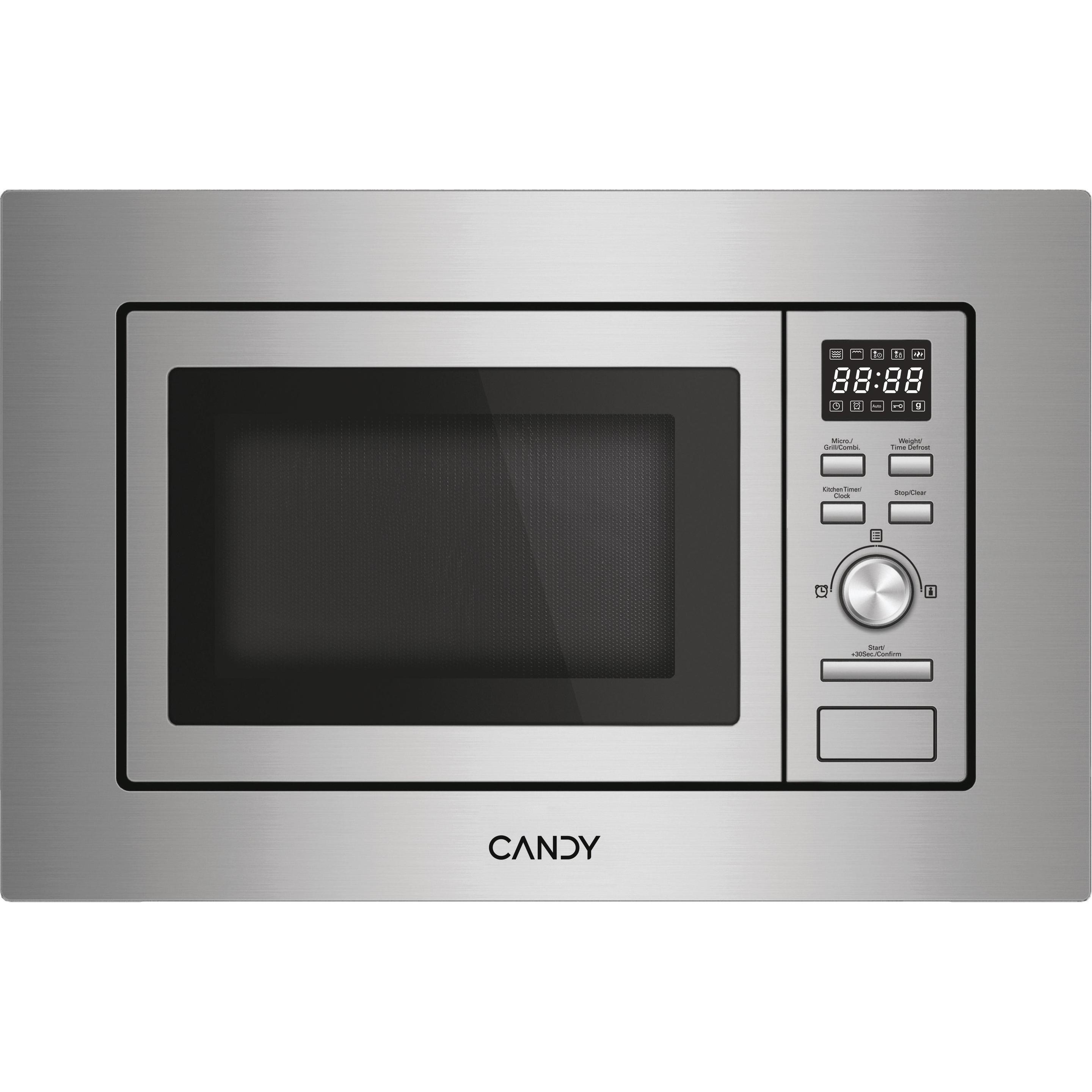 Candy Argento Ca20fmw7ng Forno A Microonde Da Incasso, Forno A Microonde,
