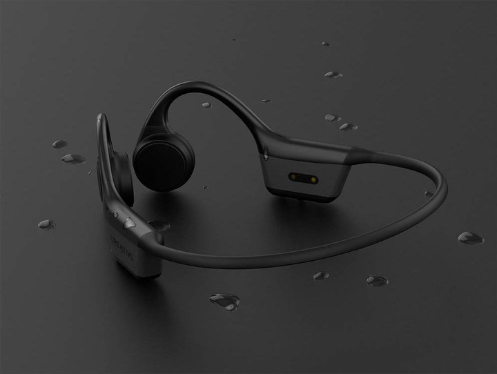Produktbild Creative Bluetooth Headphones Outlier Free Mini Black (51EF1130AA000) (ANC, 6 h, Kabellos)
