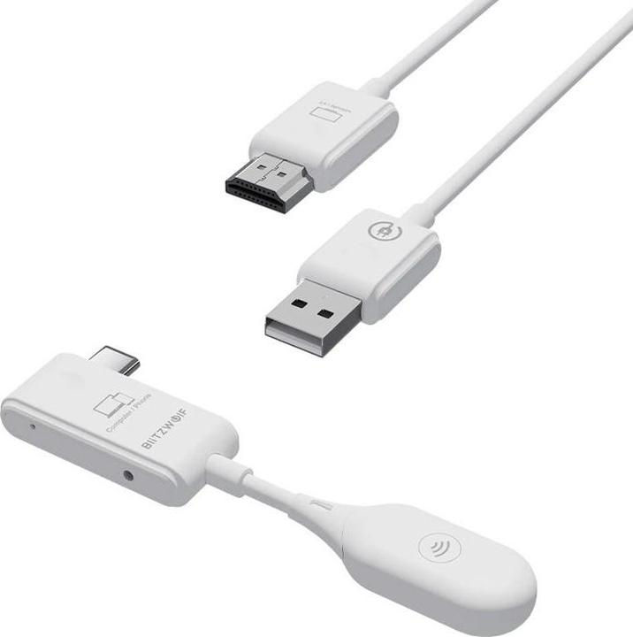 Produktbild BlitzWolf Transmitter / Receiver, BW-CS7, Wireless USB-C to HD (50 m)