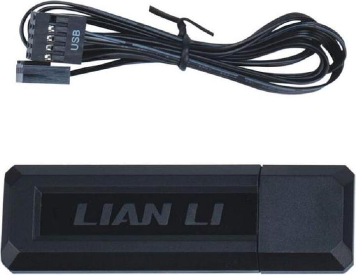 Actual product image Lian-Li UNI FAN SL Wireless LCD fan, ARGB, PWM, 3-pack incl. controller - reverse blade, 120 mm (120 mm, 3 x)