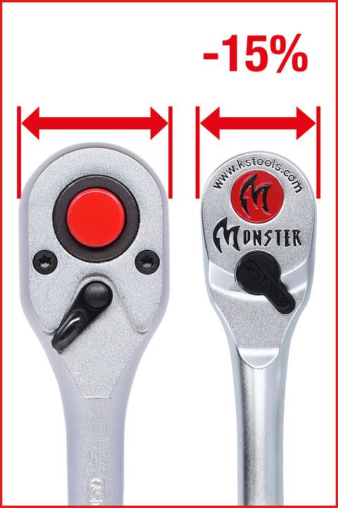 Produktbild KS Tools 3/8 Monster Umschaltknarre (3/8")