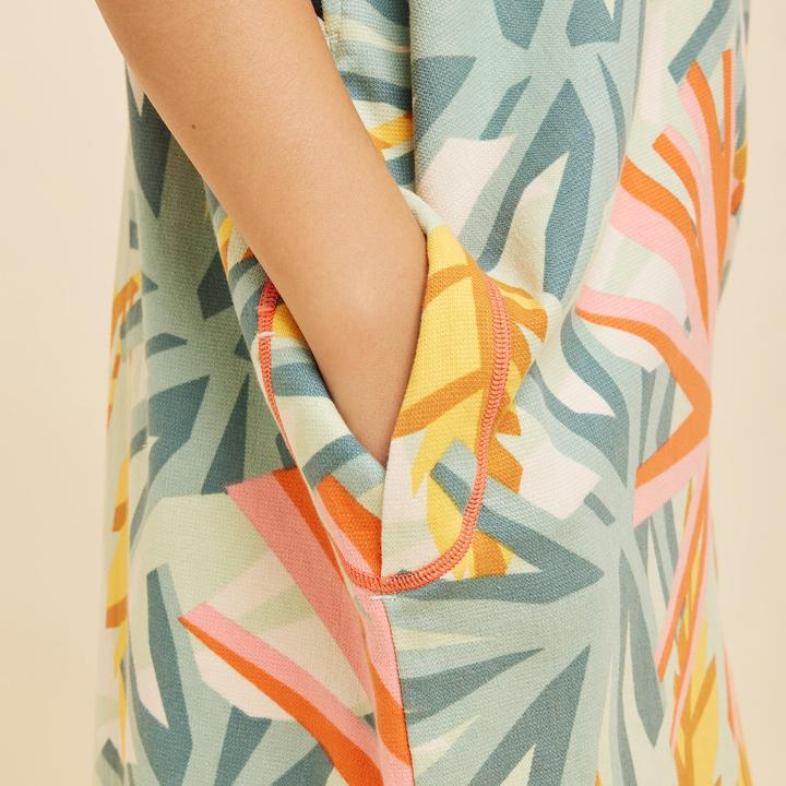 Produktbild Olaian Surf-Poncho Kinder 135–160 cm 550 Jungle koralle