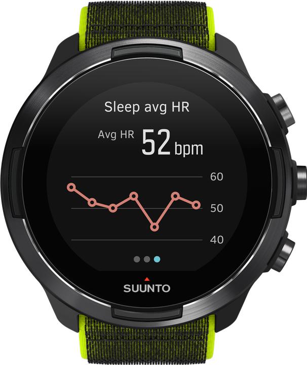 Actual product image Suunto 9 Baro Lime (50 mm)
