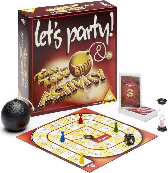 Produktbild Piatnik Let's Party Tick Tack Bumm Activity (Deutsch, 4 - 16 Spieler)
