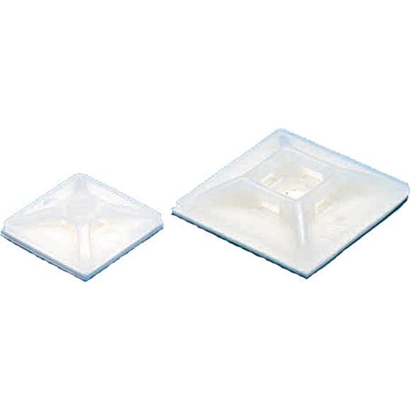 RND Electronics, Kabelbinder, Kabelbinderhalter 3.2mm Weiss Polyamid 6.6 Packung à 100 Stück (Kunststoffkabelbinder, 12....