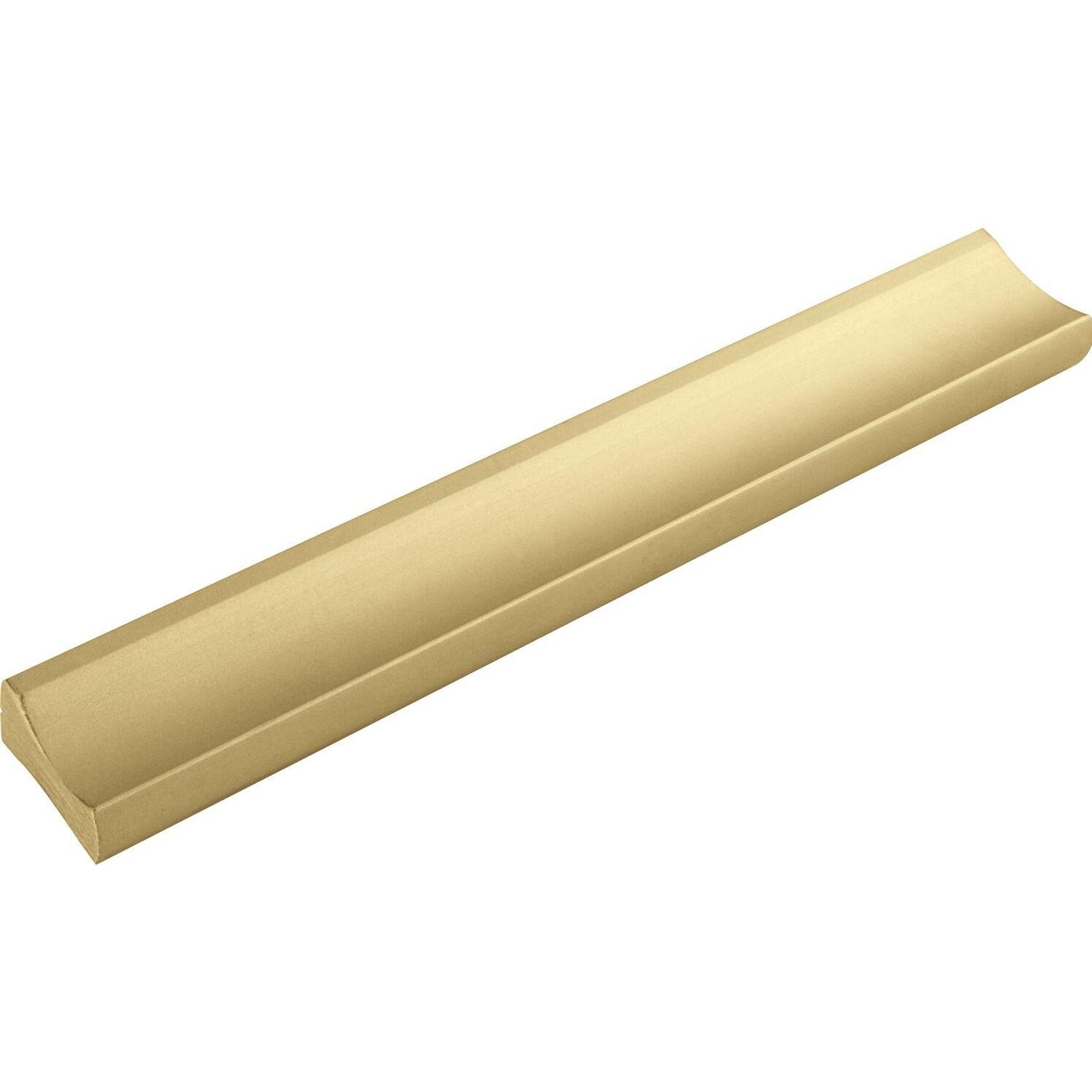 Alles im griff, Möbelgriff, Griff Alto LA 96 mm, Breite 122 mm, Aluminium gold matt