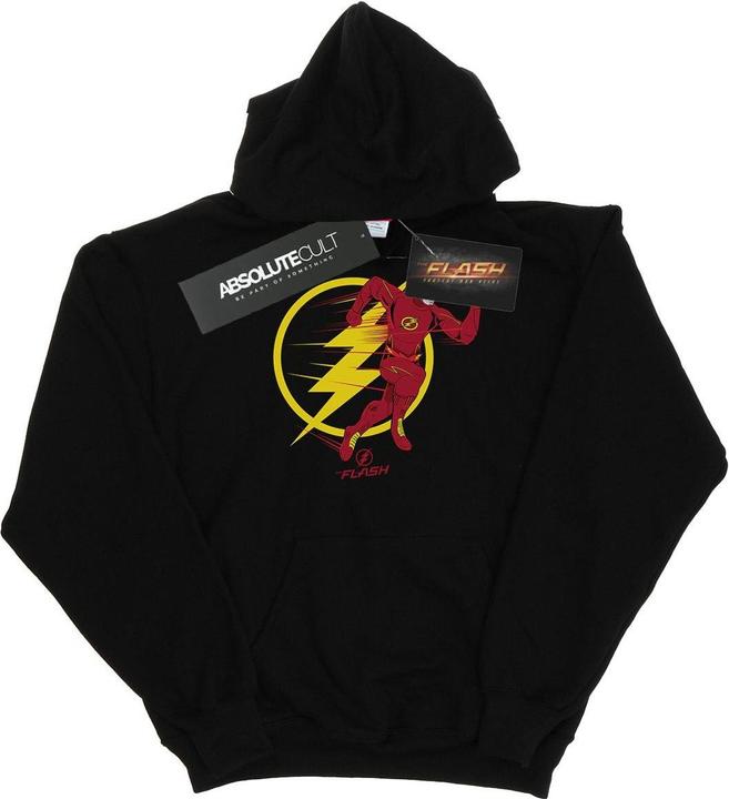 Produktbild The Flash Running Emblem Kapuzenpullover Jungen (140, 146)