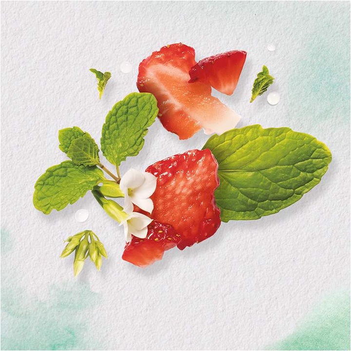 Actual product image Herbal Essences White strawberry & sweet mint (400 ml, Liquid shampoo)