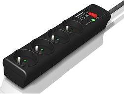 Image du produit Eaton Bande de protection (4 x, CEE 7/3, 1 m)
