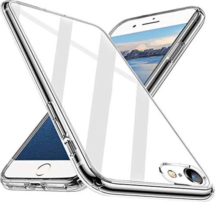 Ueli Express iPhone SE / 8 / 7 Slim Gummi Hülle TPU Transparent (Apple iPhone 7, Apple iPhone 8, Apple iPhone SE (2nd Gen), Apple iPhone SE (3rd Gen))