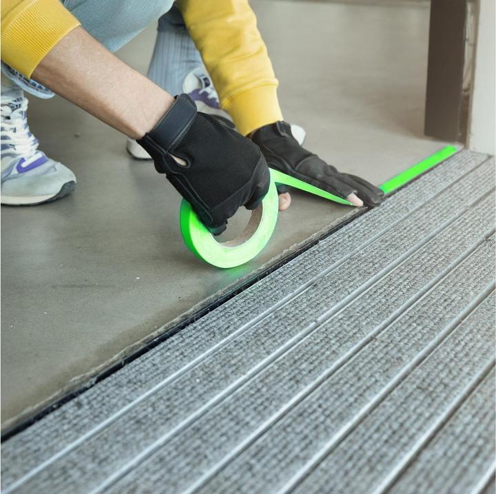 Actual product image Adam Hall 58064 LTBLU Gaffer Tape (19 mm)