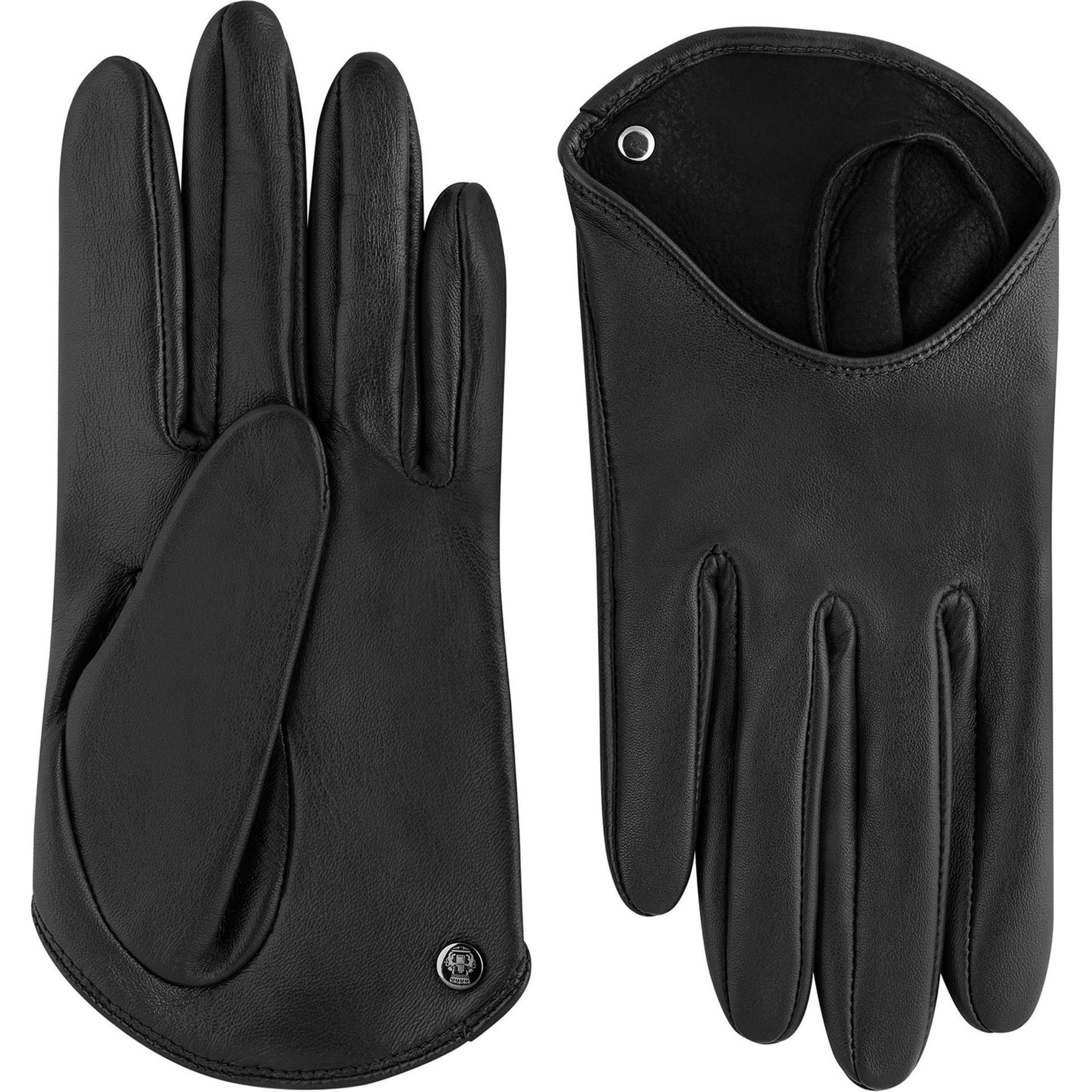 Roeckl, Damen, Handschuhe, Verona Handschuhe Leder, Schwarz, (8)