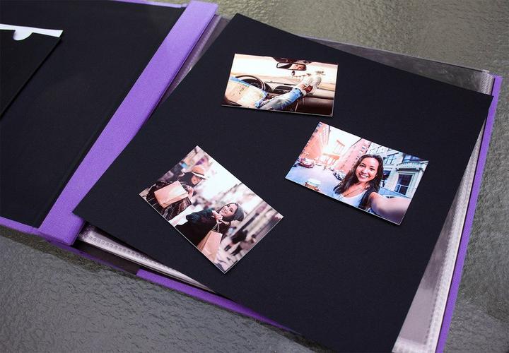 Actual product image Polaroid US Scrapbook 10 Pages Purple (65385780)
