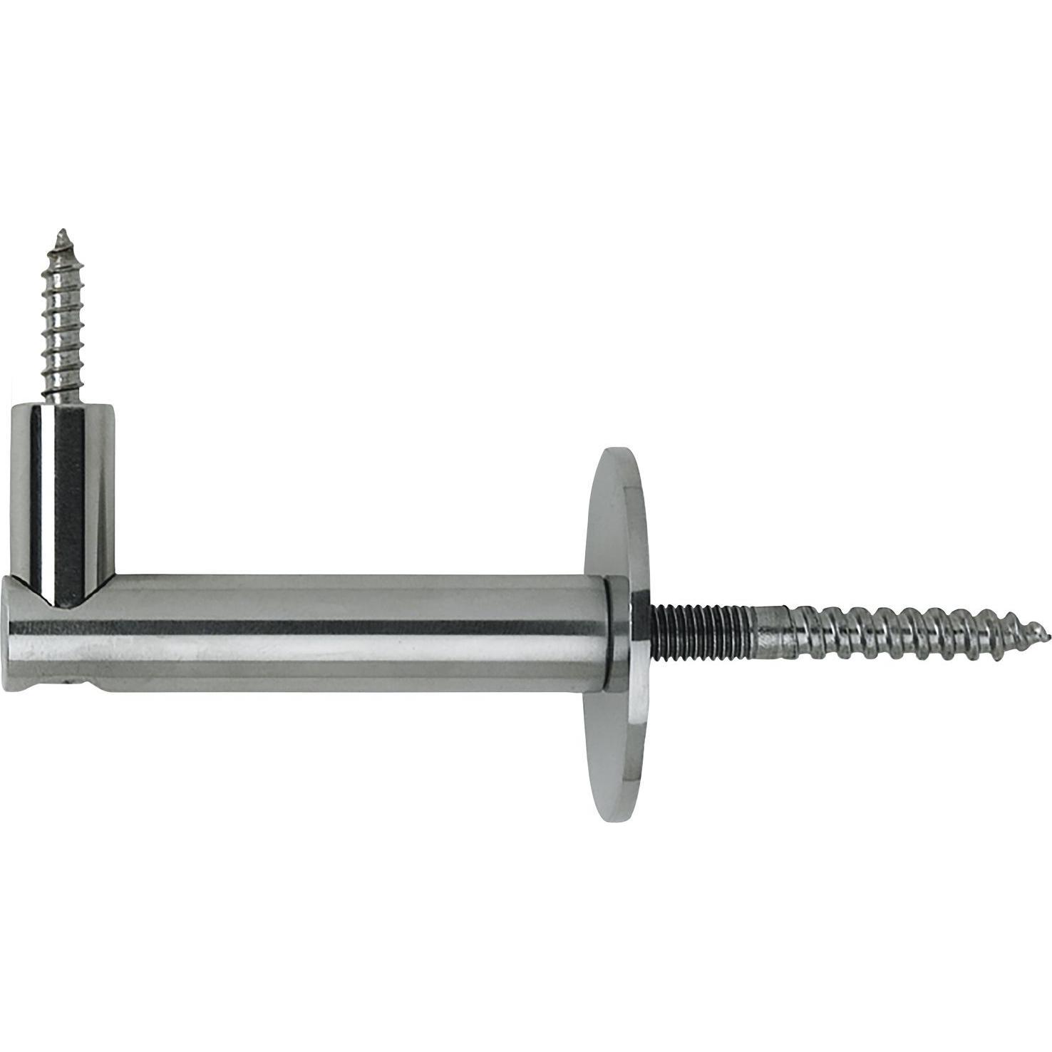Kws, Möbelausstattung, Handlaufstützen flach Ausladung 75 mm Edelstahl (1 Stk.)
