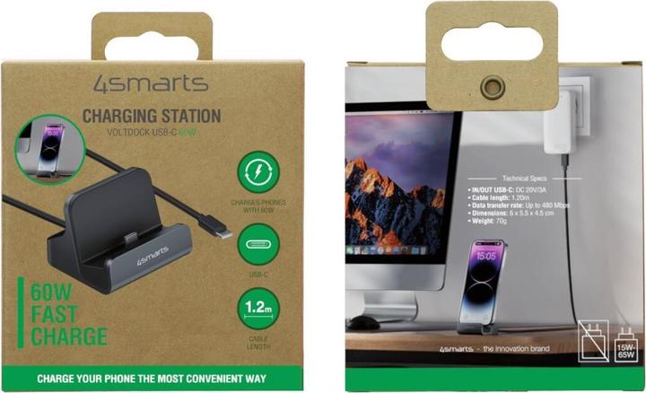 Produktbild 4smarts Charging Station VoltDock (60 W)