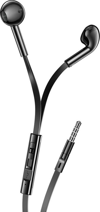 xO wired earphones EP68 jack 3,5 mm black (Cable)
