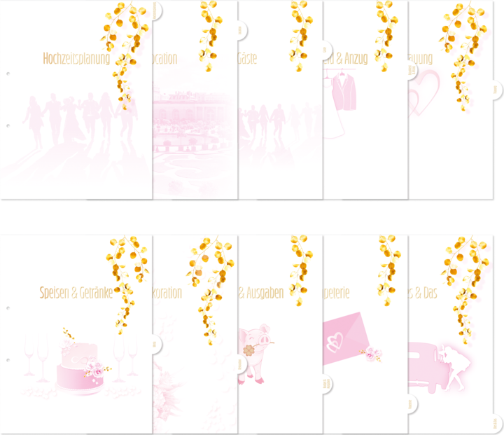 Actual product image Herma Wedding folder A4 (A4, 60 mm, 1 x)